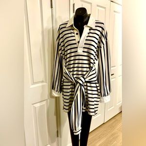 Derek Lam 10 Crosby Versatile Nautical Sweater Dress